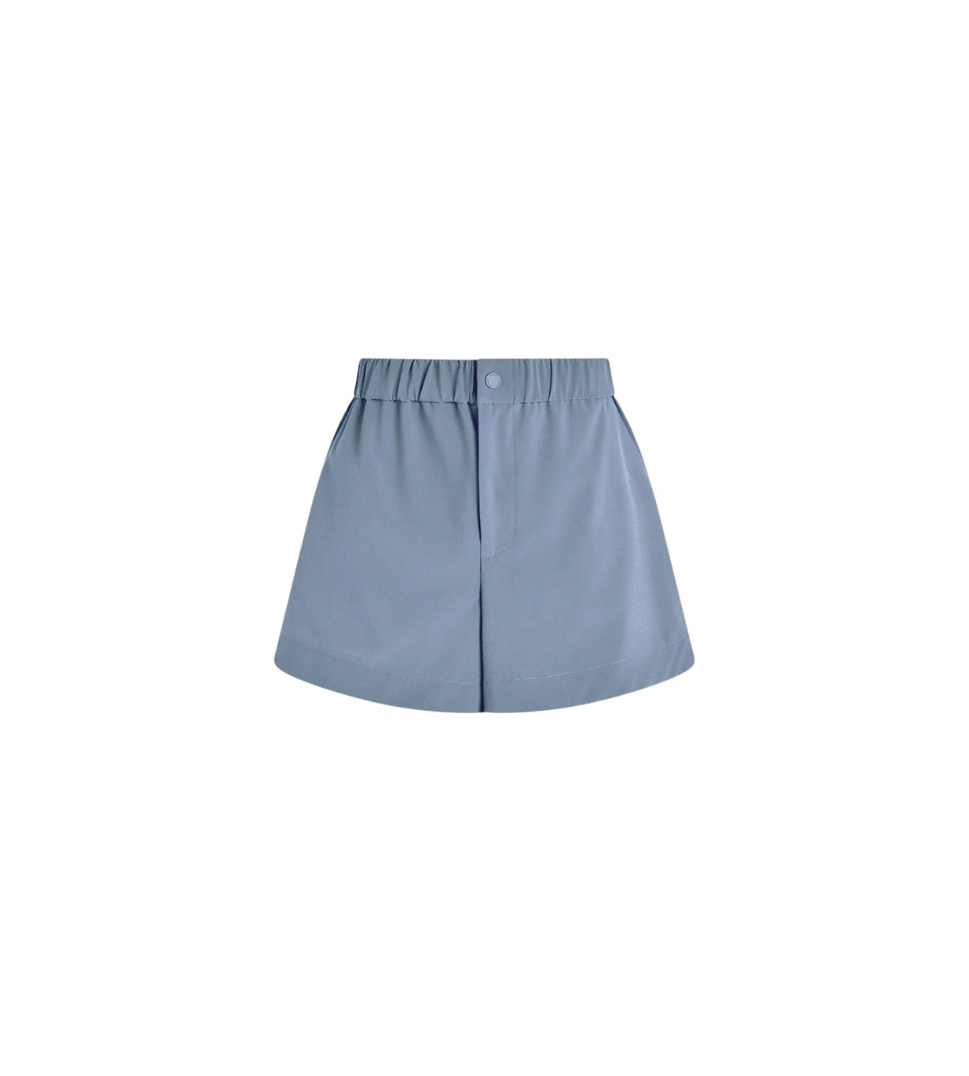 varley mid rise rise short nila rain blue