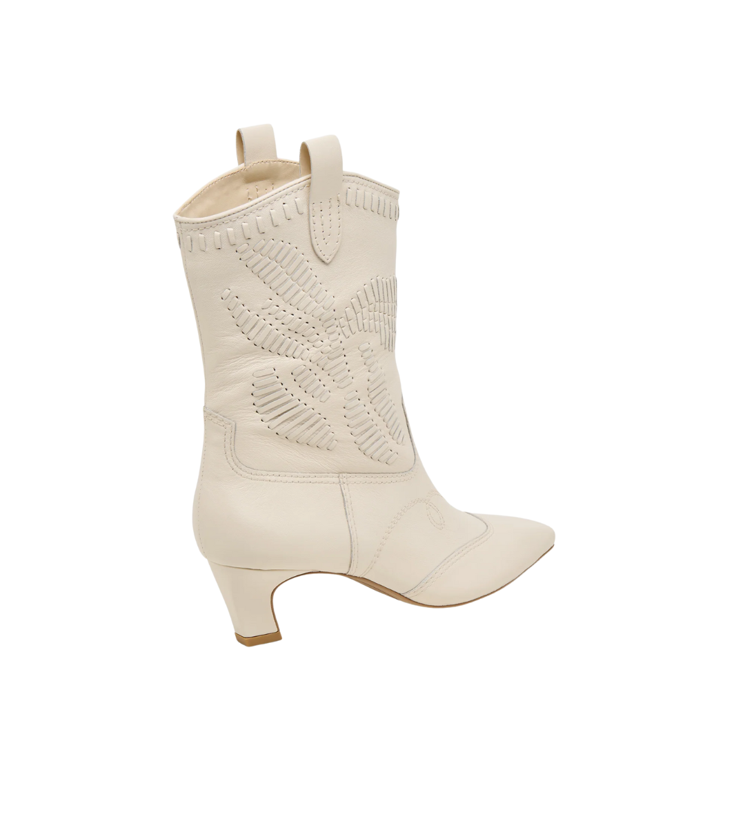 dolce vita tavla cowboy boot off white