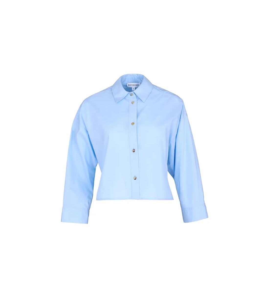 hunter bell clarke shirt button up button down collared