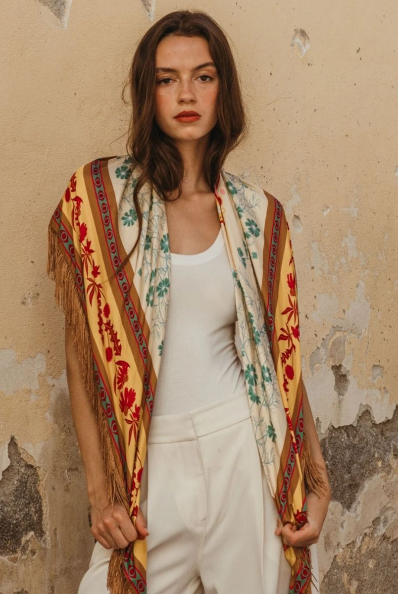 Gaia Silk Bandana - Em's BoutiqueFreya