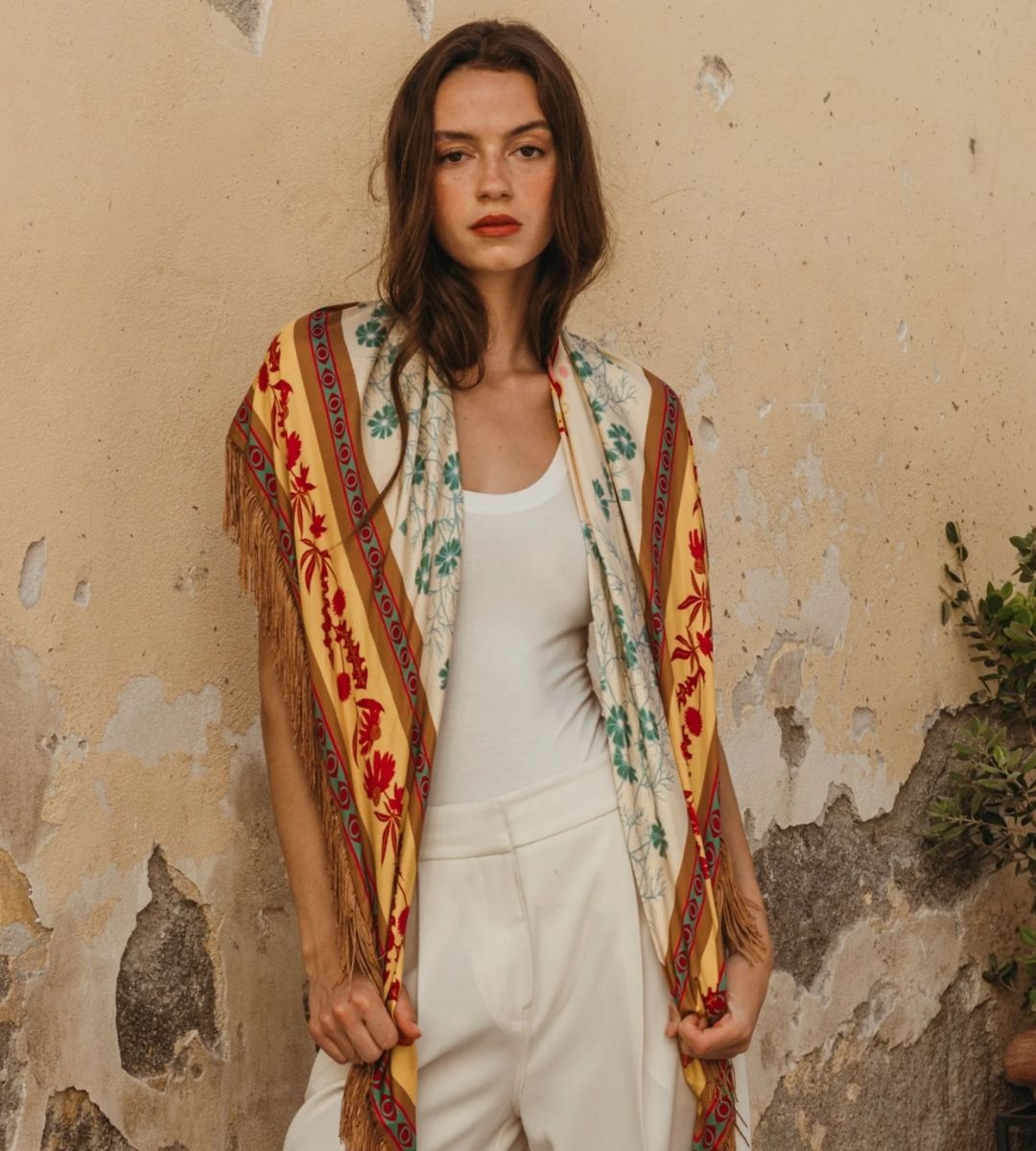 Gaia Silk Bandana - Em's BoutiqueFreya