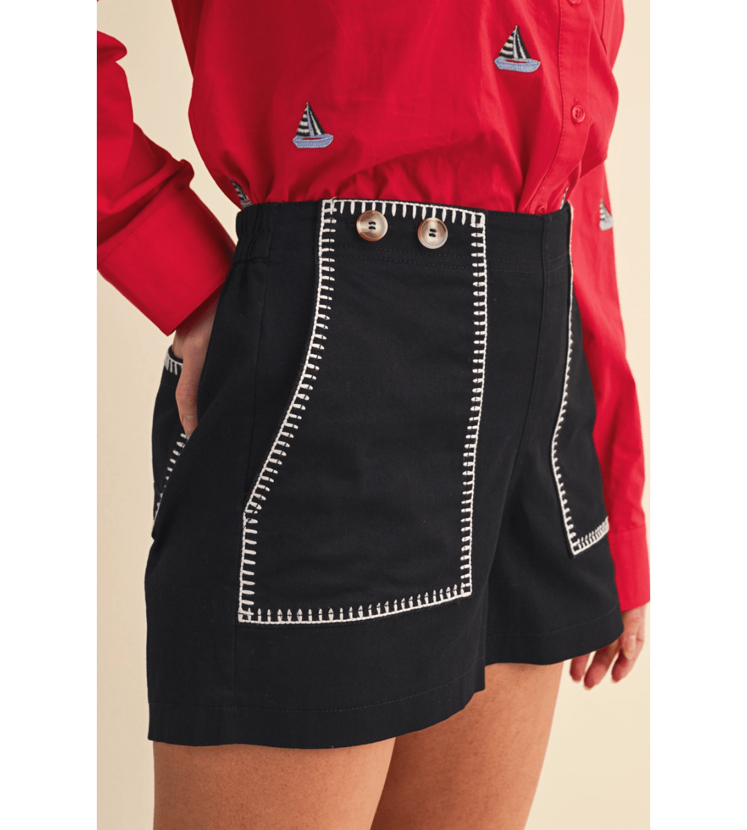 Livi Shorts - Em's BoutiqueEm's Boutique