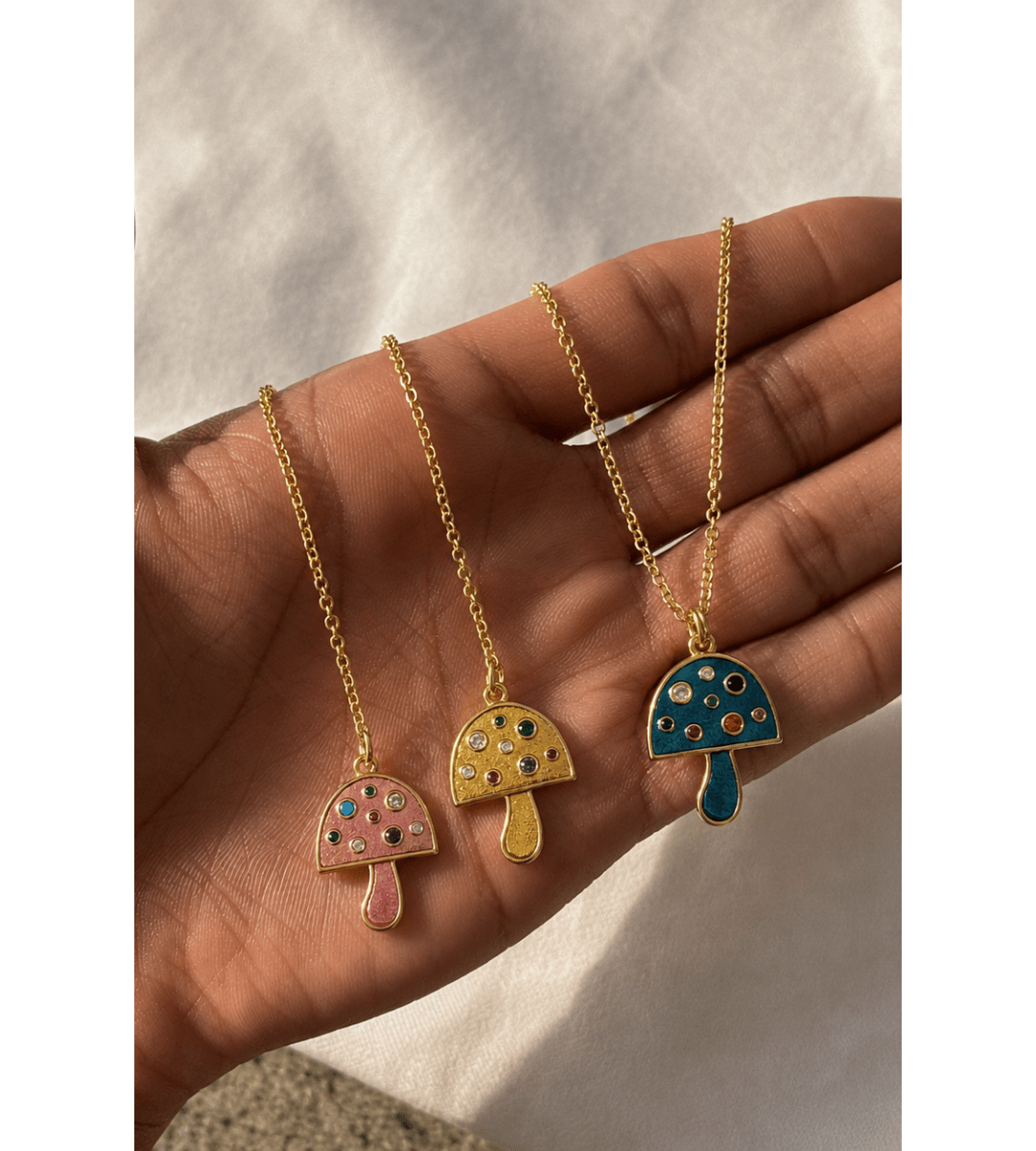 Mushroom Necklace - Em's BoutiqueEm's Boutique