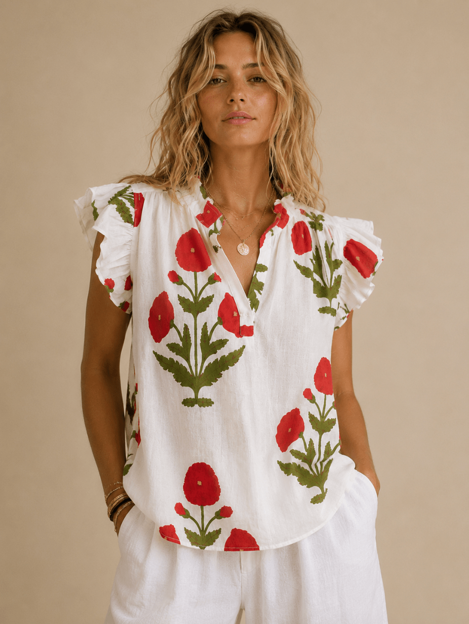 Poppy Top - Em's BoutiqueEm's Boutique