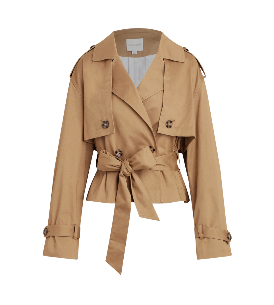 The Cropped Charles Trench - Em's BoutiqueFavorite Daughter