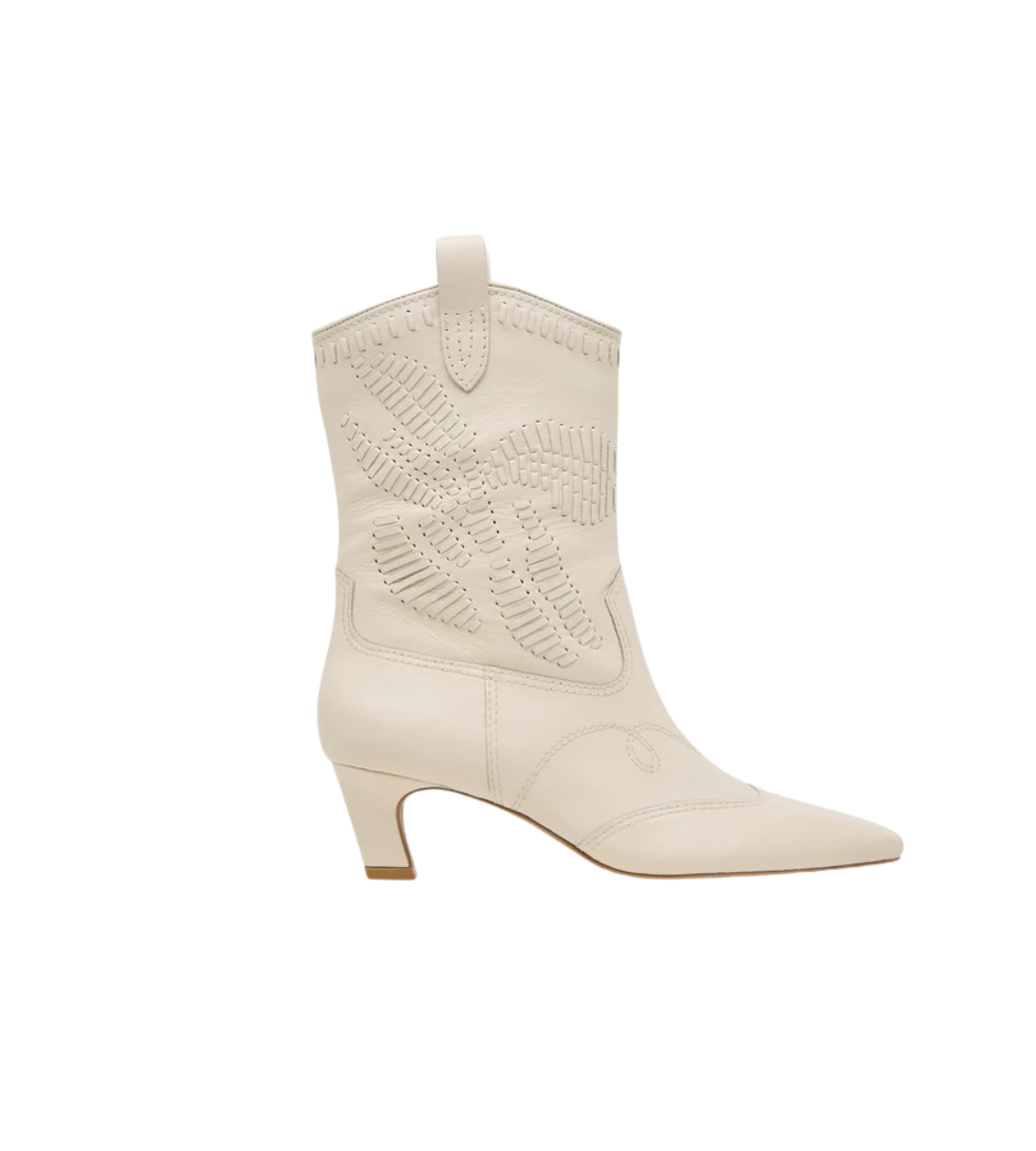 dolce vita tavla cowboy boot off white