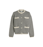 varley tidewell textured knit jacket birch