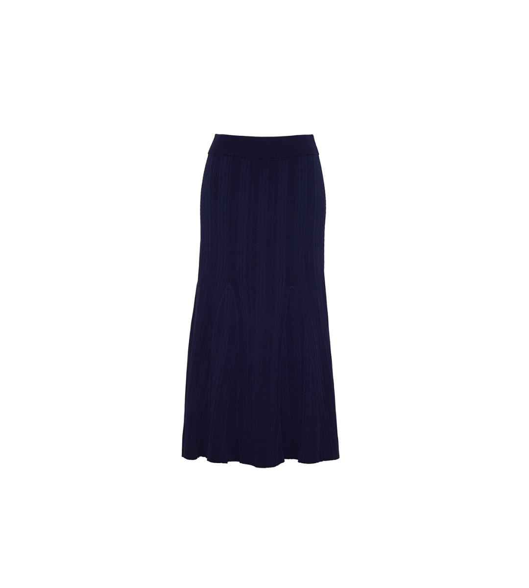 cara cara midi skirt navy knit matching set