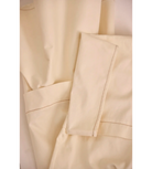 hunter bell cream ivory addison dress mini contrast trim