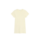 leset margo mini t-shirt dress butter yellow