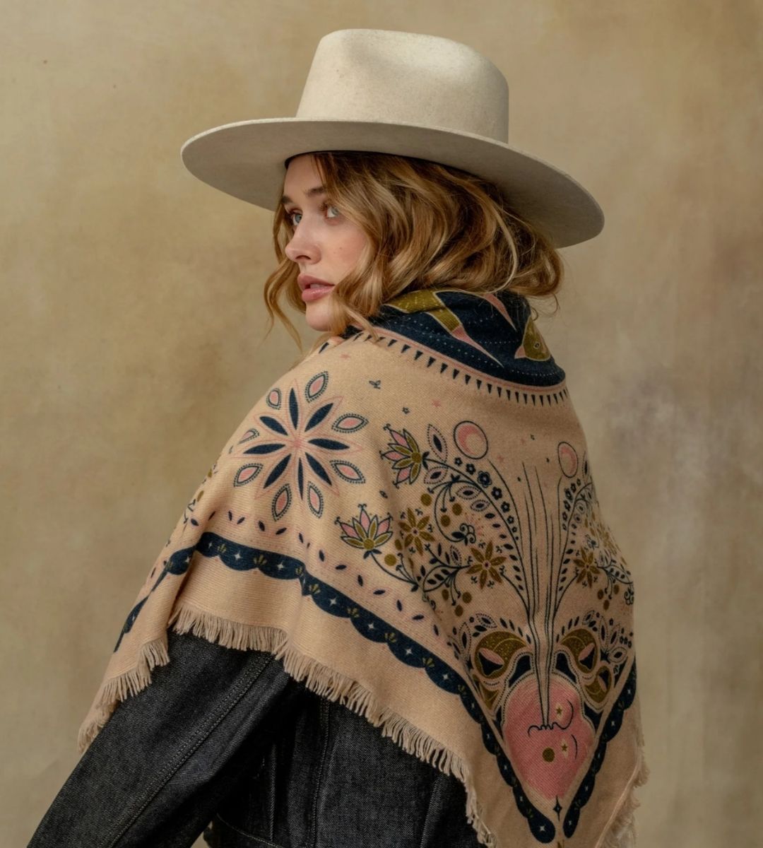 Celestial Bird Bandana - Em's BoutiqueFreya