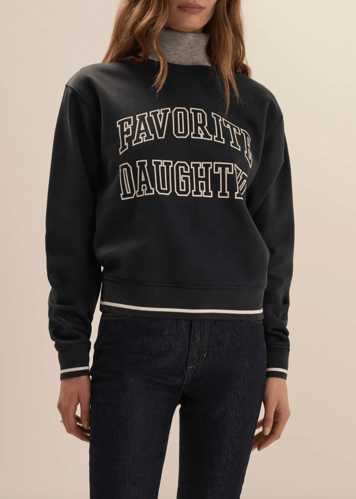 Collegiate Sweatshirt - Em's BoutiqueFavorite Daughter