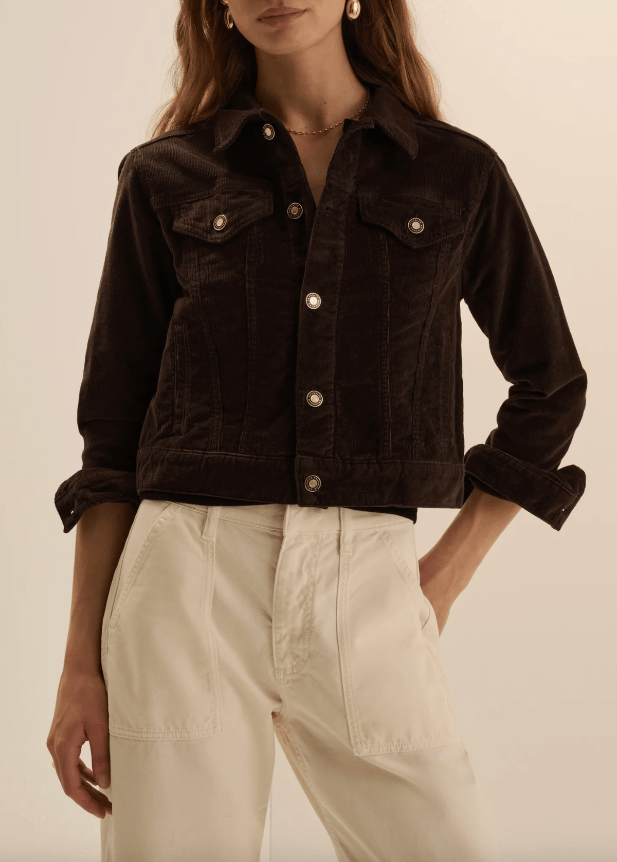 Cord Trucker Jacket - Em's BoutiqueFavorite Daughter