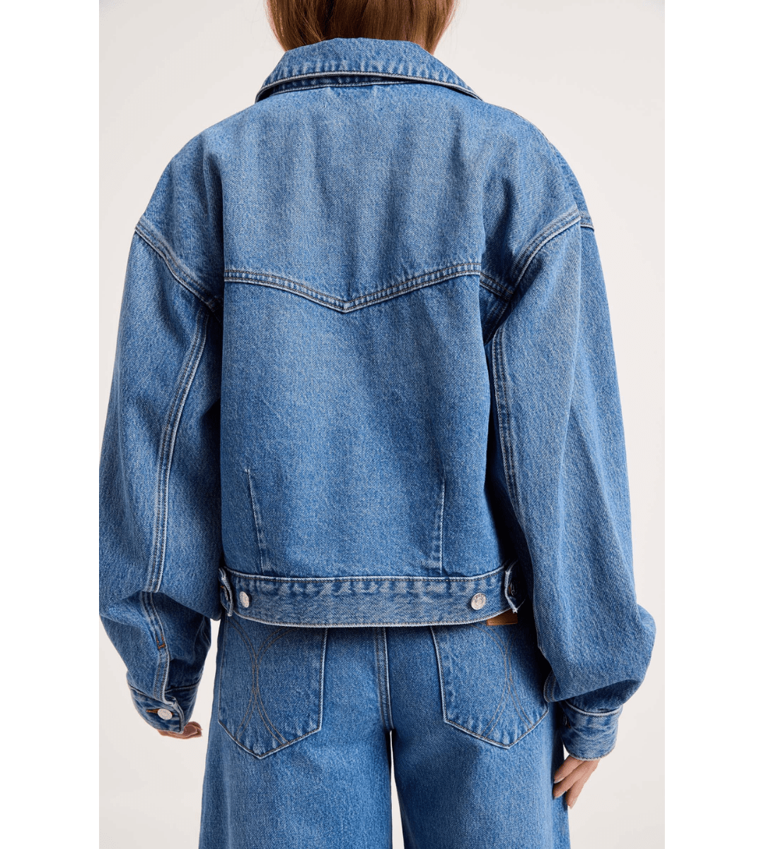 Denim Swing Jacket - Em's BoutiqueRolla's