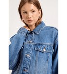 Denim Swing Jacket - Em's BoutiqueRolla's