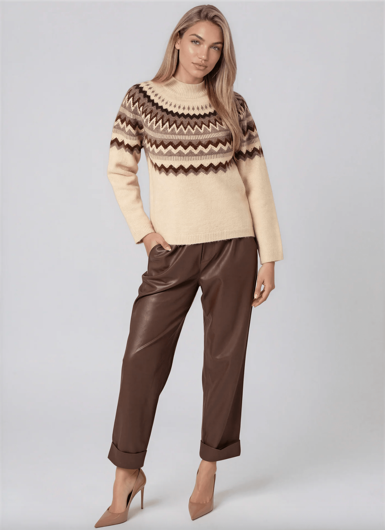 Fair Isle Sweater - Em's BoutiqueEm's Boutique