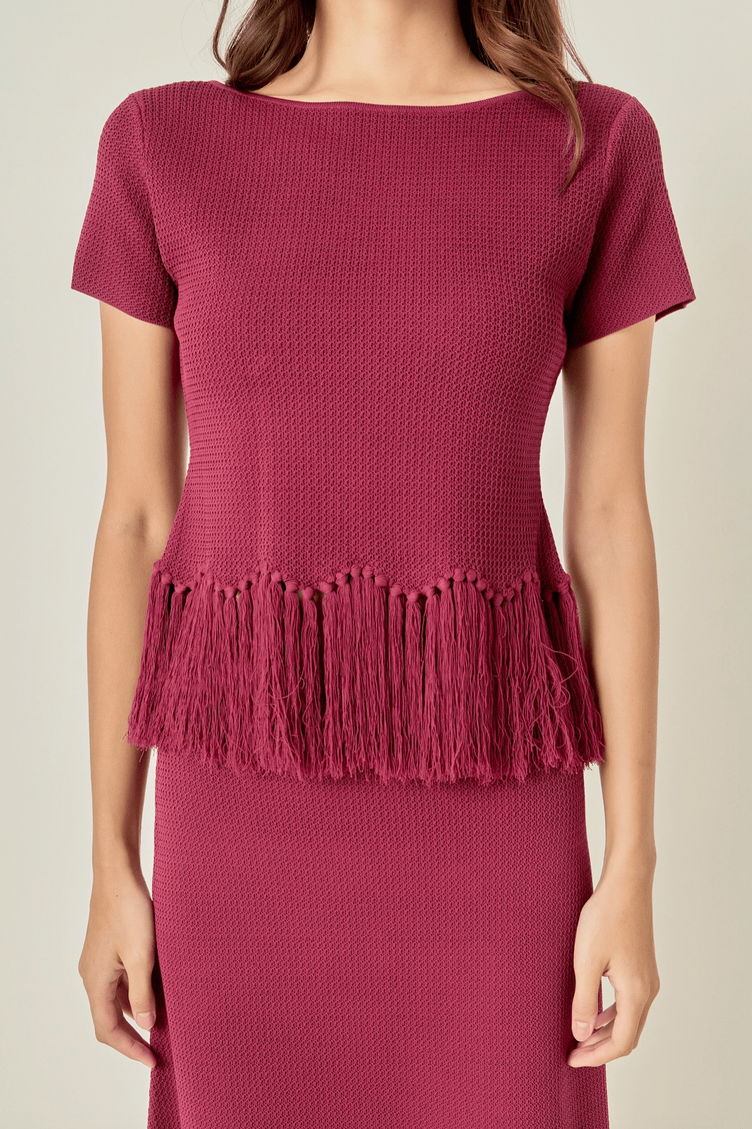 Frida Fringe Top - Em's BoutiqueEnglish Factory