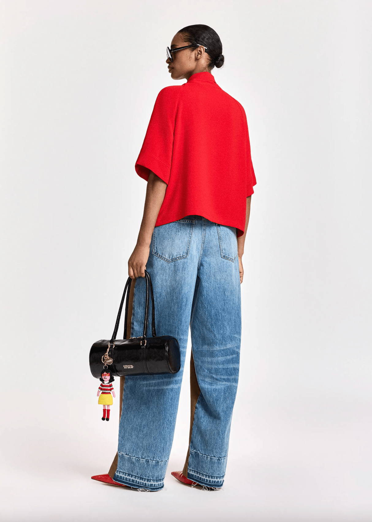 Kassie Tie Neck Top - Em's BoutiqueEssentiel Antwerp