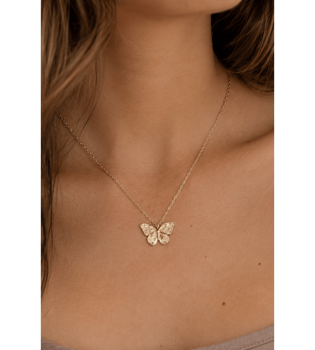 Mariposa Necklace - Em's BoutiqueEm's Boutique