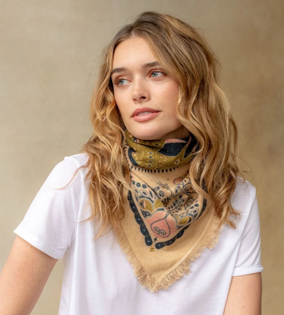 Mini Celestial Bird Bandana - Em's BoutiqueFreya
