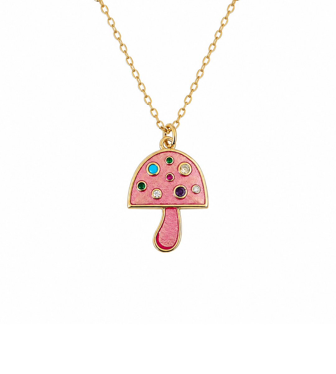 Mushroom Necklace - Em's BoutiqueEm's Boutique