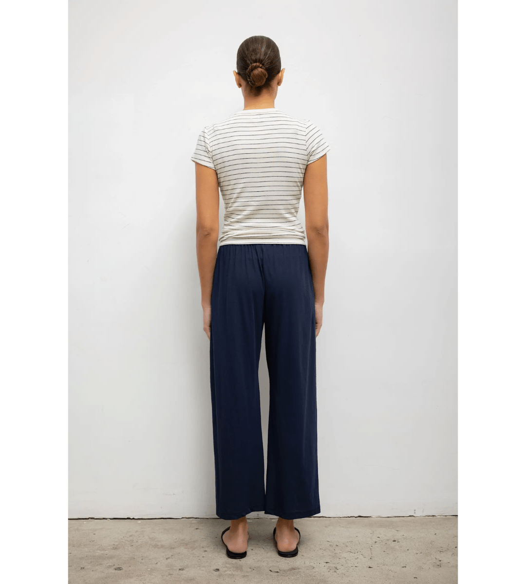 Nando Stripe Slim Fit Tee - Em's BoutiqueLESET