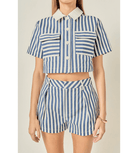 Nautical Stripe Top - Em's BoutiqueEm's Boutique