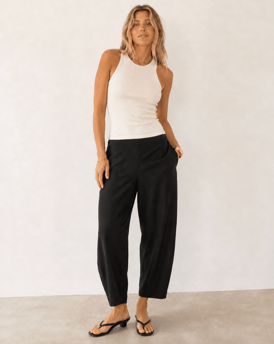 Ponte Barrel Pant - Em's BoutiqueRipley Rader