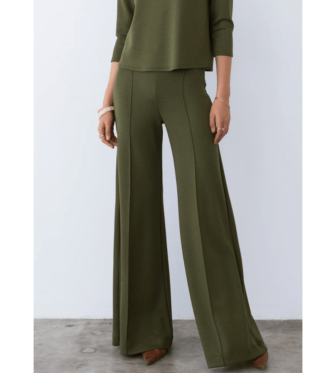 Scuba Wideleg Pant - Em's BoutiqueRipley Rader