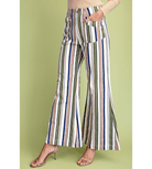 Stripe Flare Pant - Em's BoutiqueEm's Boutique