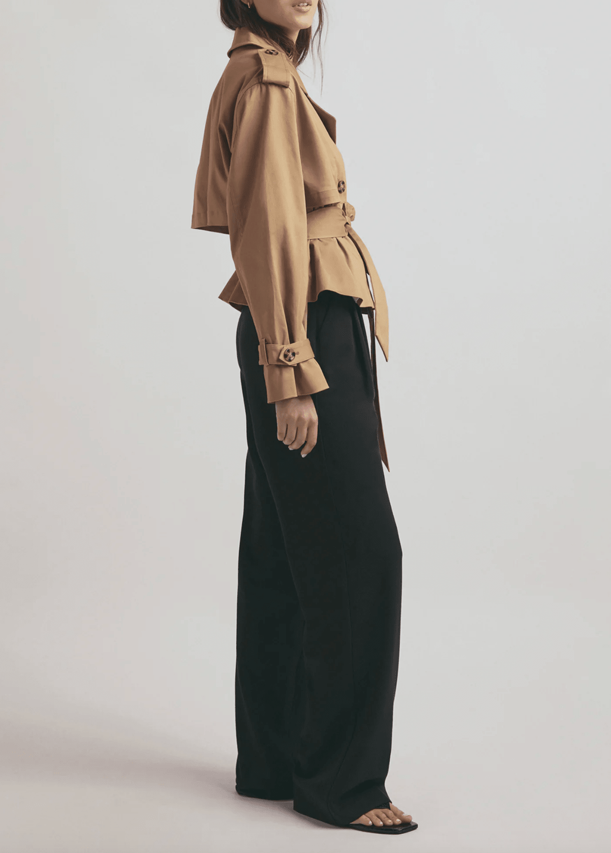 The Cropped Charles Trench - Em's BoutiqueFavorite Daughter