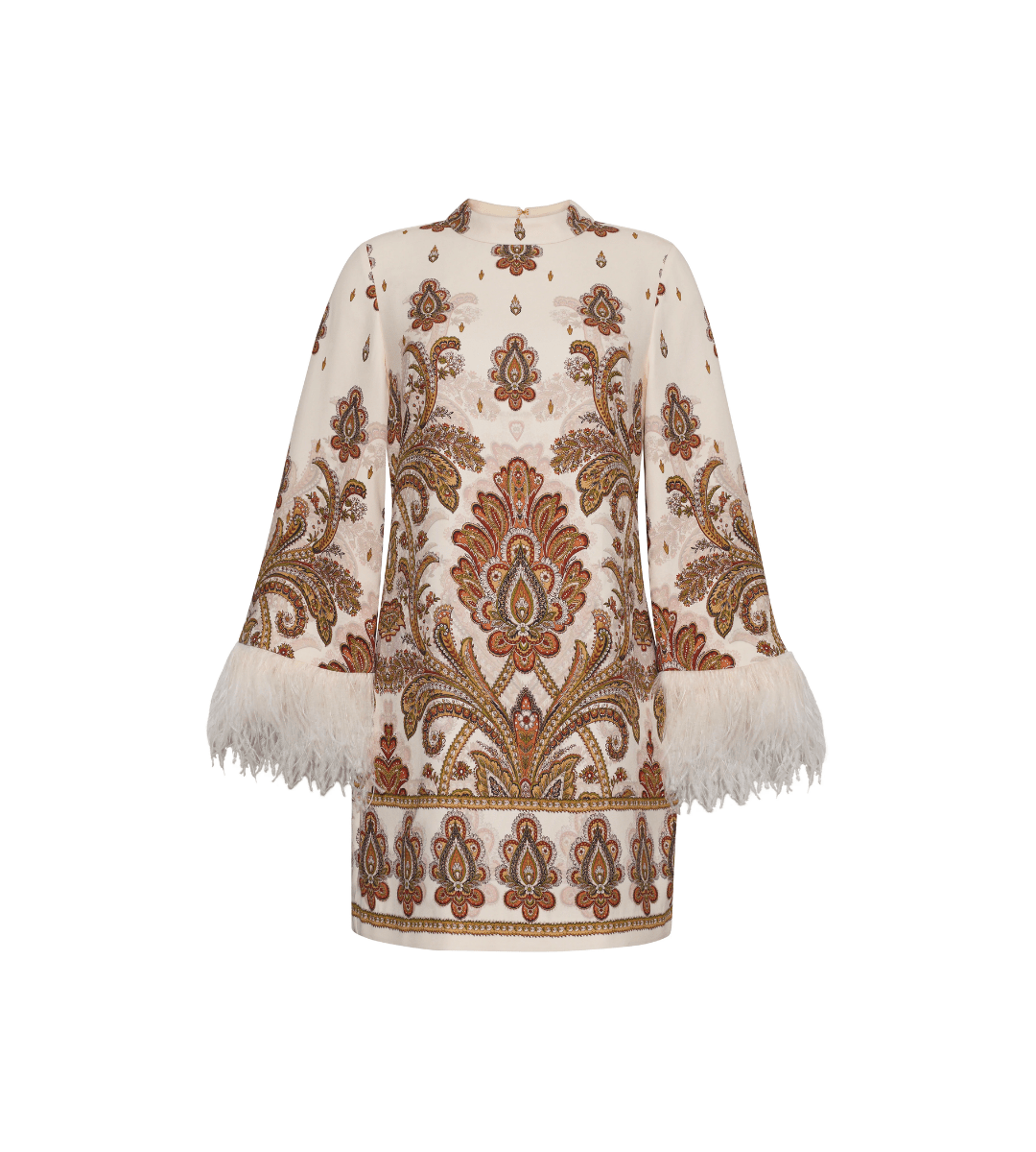 Vida Dress Castle Paisley Ivory - Em's BoutiqueCara Cara